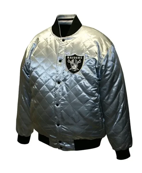 Magnus Carter Las Vegas Raiders Quilted Varsity Jacket.webp