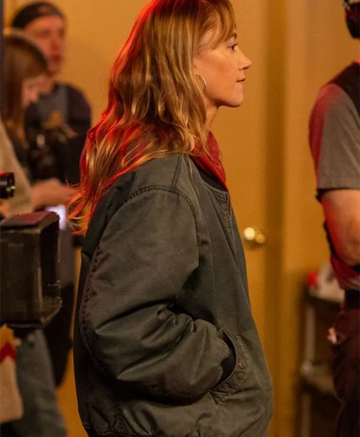 Maika Monroe Reminders of Him Bomber Jacket For Sale.webp