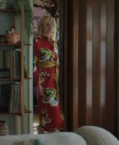Margos Got Money Troubles Elle Fanning Tiger Robe Right