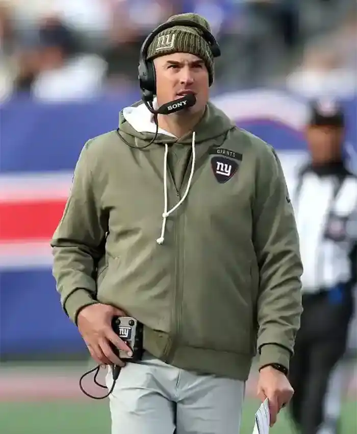 Mike Kafka Giants Salute To Service Jacket.webp