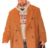 NYC Travis Kelce Brown Coat