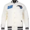 Orlando Magic Varsity White Jacket