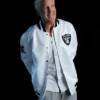 Pete Carroll White Bomber Jacket.webp