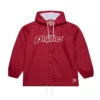 Philadelphia Phillies Coaches Red Windbreaker Hooded Jacket.webp