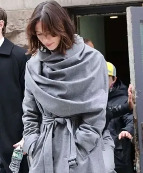 Rebecca Hall The Beauty Grey Wool Coat For Sale.webp