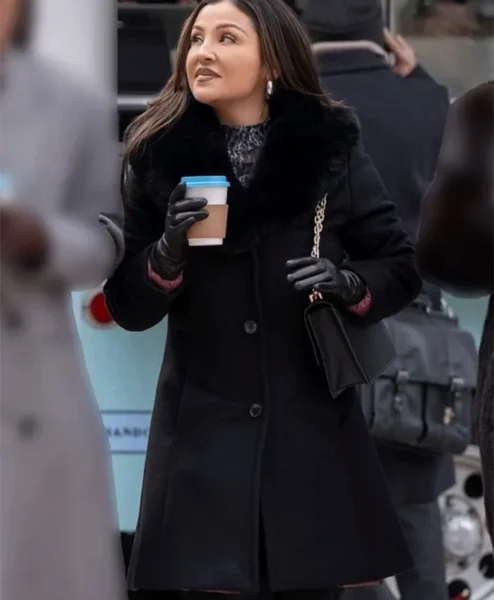 Relationship Goals Annie Gonzalez Black Wool Coat.webp