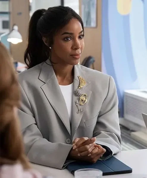 Relationship Goals Kelly Rowland Grey Blazer.webp