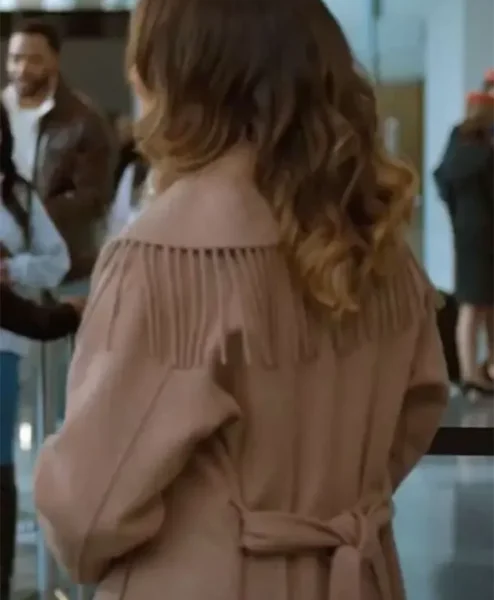 Relationship Goals Robin Thede Brown Fringe Coat For Sale.webp