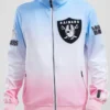 Reyna Wiza Las Vegas Raiders Zip Track Jacket.webp