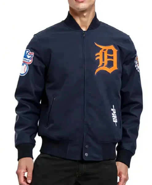 Shop Detroit Tigers Living Large Twill Jacket