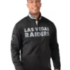Stephanie Las Vegas Raiders Black Track Jacket.webp