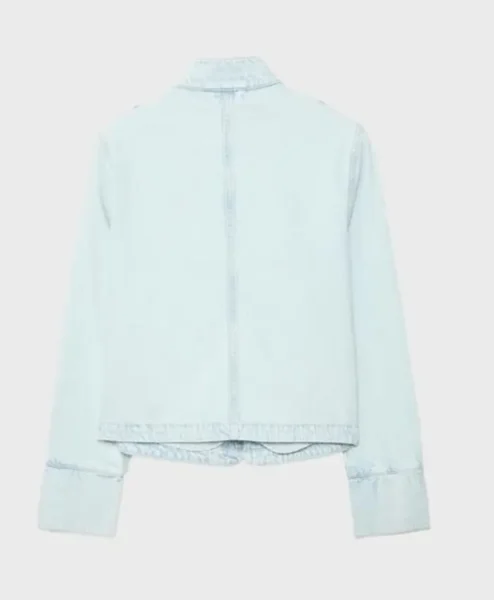 Stradivarius Blue Denim Jacket