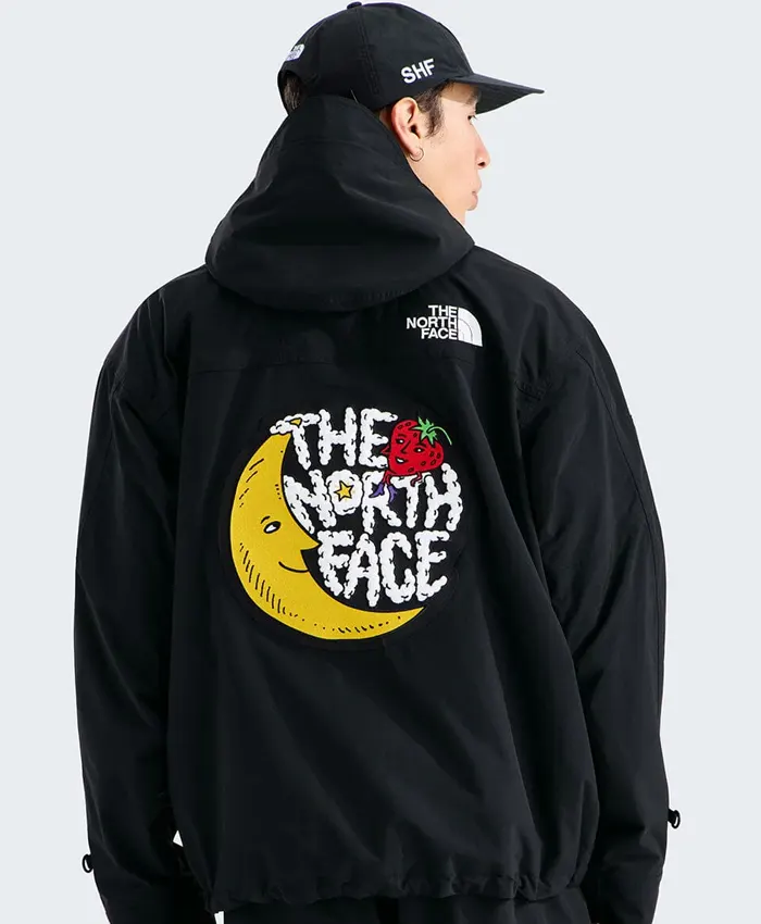 TNF X Sky High Farm Goods Mountain Jacket Back.webp