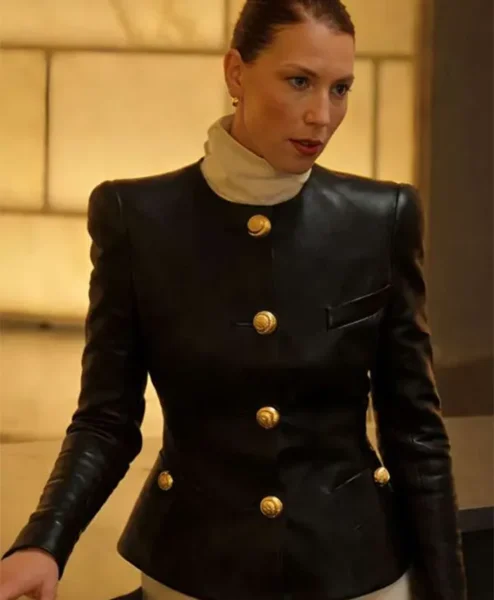 The Beauty Ari Graynor Black Leather Jacket.webp
