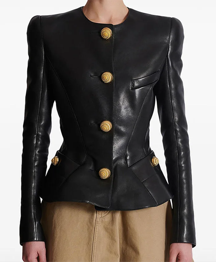 The Beauty Ari Graynor Black Leather Jacket For Sale.webp