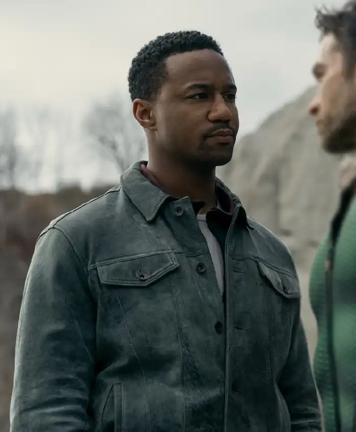 The Boys S05 Reggie Franklin Suede Leather Jacket