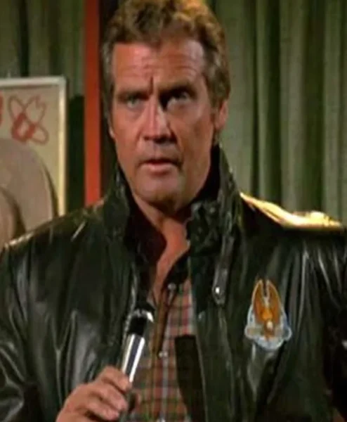 The Fall Guy Lee Majors Stuntman Association Leather Jacket