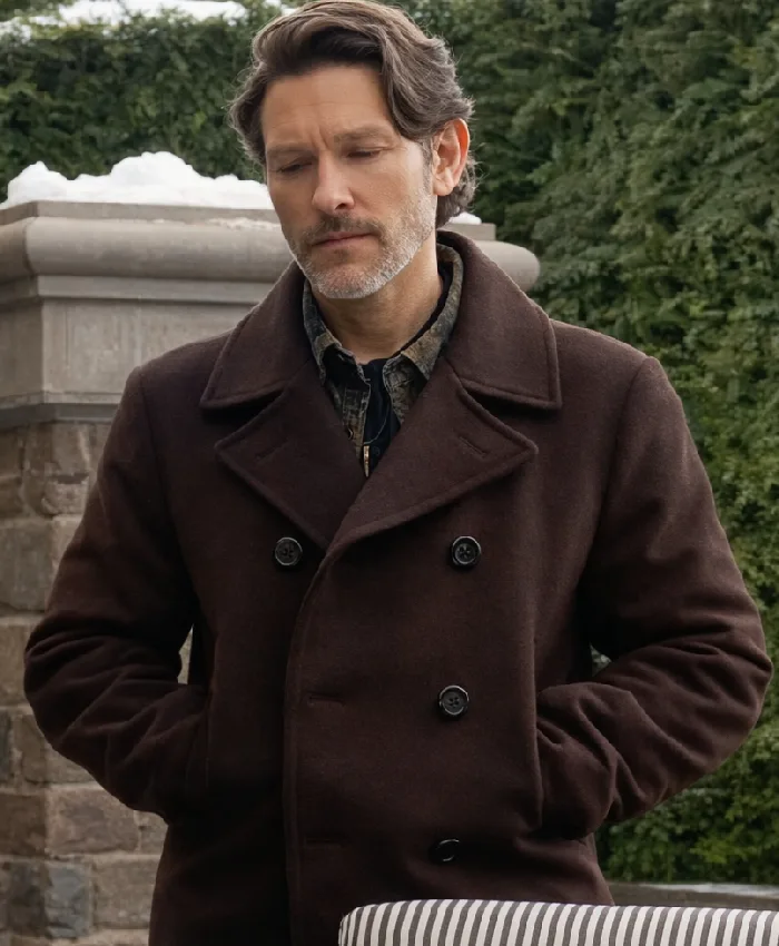 The Young and the Restless Michael Graziadei Peacoat