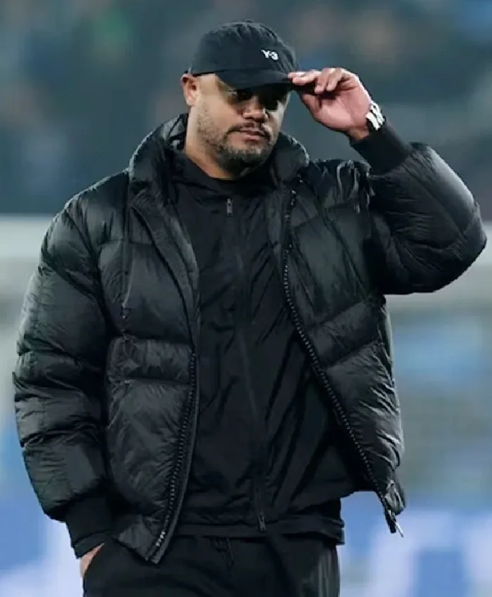 UEFA Champions League Vincent Kompany Puffer Jacket For Men and Women