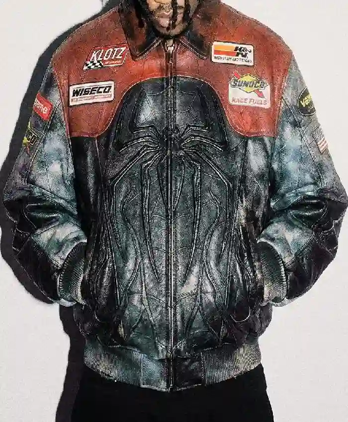 Vintage Spider Man 2026 Leather Jacket