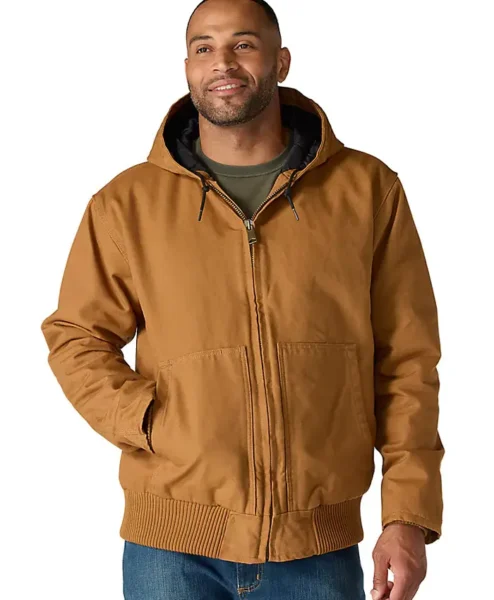 Washed Duck Brown Active Jacket