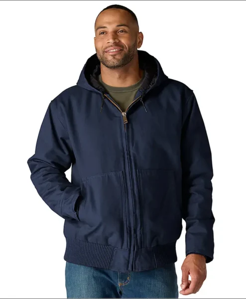 Washed Duck Navy Active Jacket