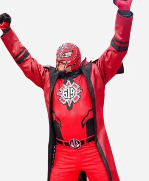 WrestleMania 42 Rey Mysterio Deadpool Coat