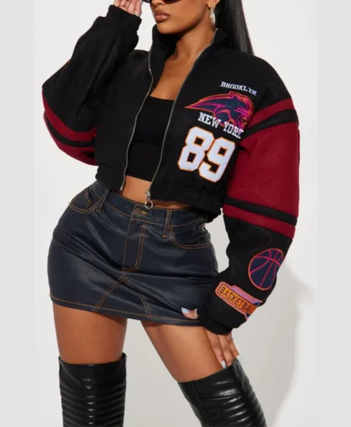 cropped black brooklyn hottie varsity jacket main.webp