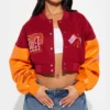 womens cropped boxy fit graffiti varsity jacket main.webp