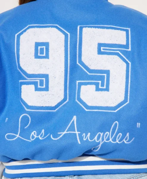womens los angeles blue 95 cropped varsity jacket patched.webp