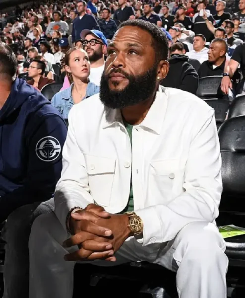 2026 Anthony Anderson Play In Tournament White Jacket