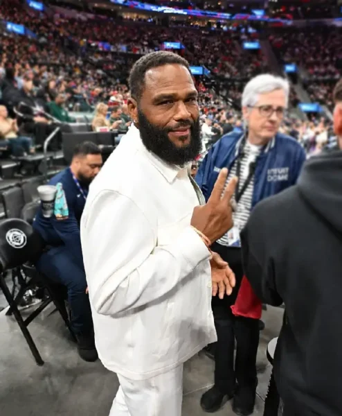Anthony Anderson Play In Tournament 2026 Jacket in White