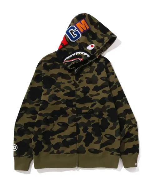Bape 1st Camo Shark Full-Zip Hoodie