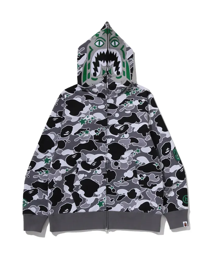 Bape x Hidden Camo Sta Tiger Full Zip Hoodie