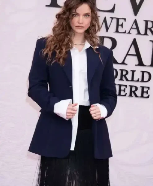 Buy Barbara Palvin The Devil Wears Prada 2 Premiere Night 2026 Blue Blazer For Women