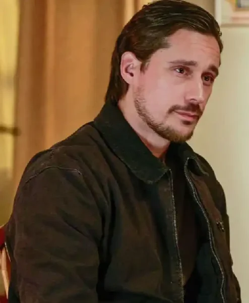 Buy Dave Memory Of A Killer 2026 Peter Gadiot Brown Cotton Jacket For Men and Women
