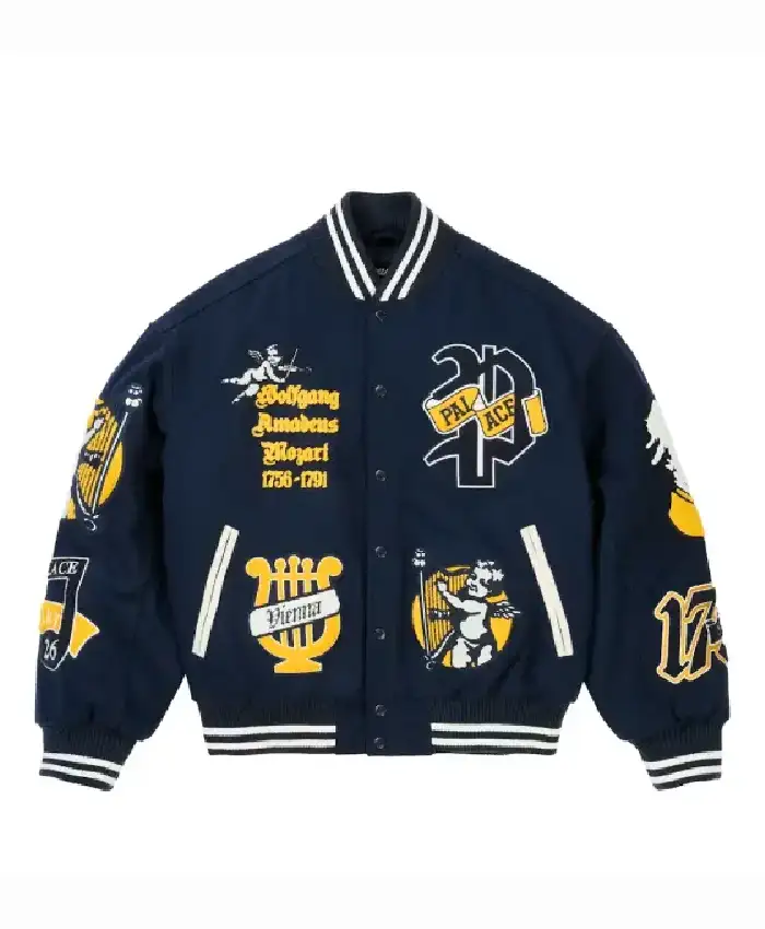 Buy Palace Skateboards Wolfgang Varsity Jacket