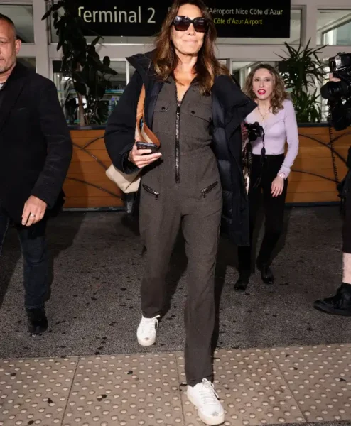 Carla Bruni 79th Cannes Film Festival Puffer Coat