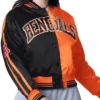 Cincinnati Bengals Black and Orange Zone Blitz Jacket