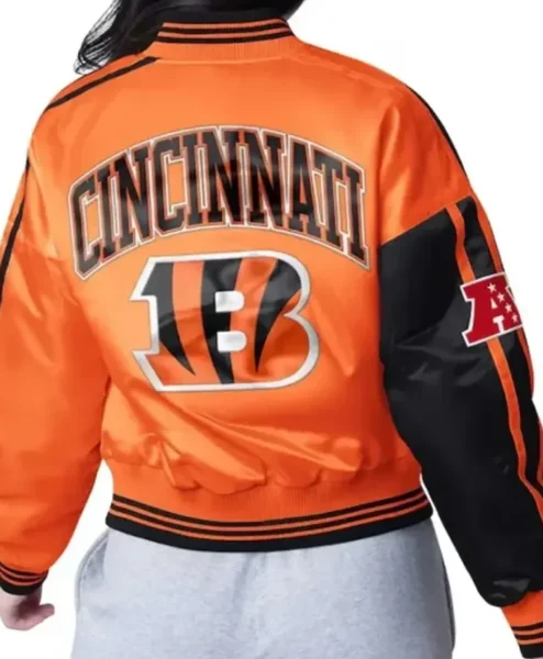 Cincinnati Bengals Zone Blitz Black and Orange Jacket