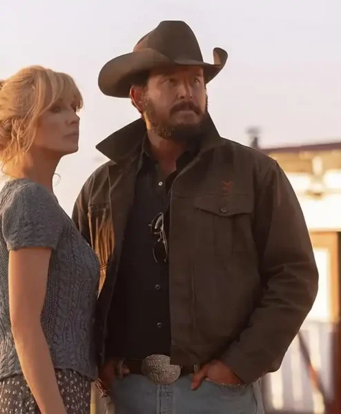 Dutton Ranch S01 Cole Hauser Brown Jacket