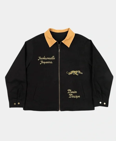 Duvin x Jacksonville Jaguars Black Cotton Work Jacket