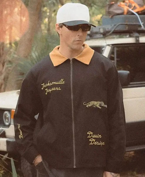 Duvin x Jacksonville Jaguars Cotton Black Work Jacket