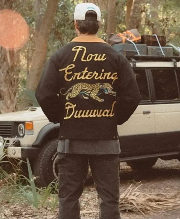 Duvin x Jacksonville Jaguars Work Black Cotton Jacket