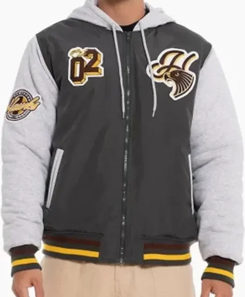 Hawthorn Hawks Patchwork Bomber Jacket