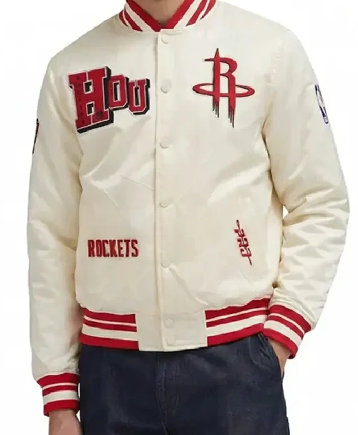 Houston Rockets Best of Satin Rib Jacket