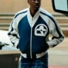 Jalen Williams Blue Floral Leather Jacket