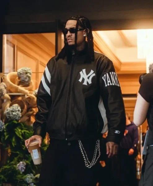 Jordan Clarkson NY Yankees Retro Full Zip Jacket