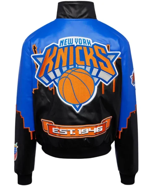 Karl Anthony Towns Jeff Hamilton NY Knicks Skyline Jacket