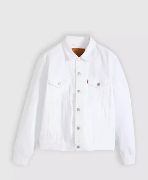 Levi’s White Denim Trucker Jacket